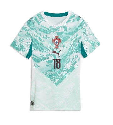 Portugal Pedro Neto #18 Udebanetrøje Dame VM 2026 Kortærmet